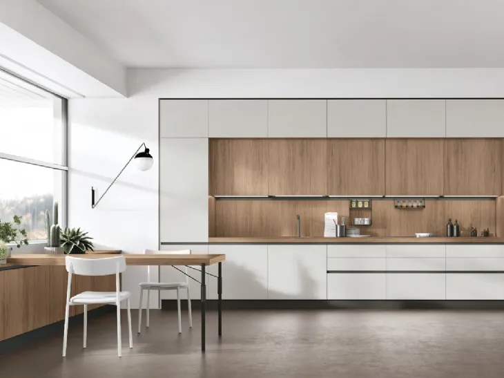 Cucina Moderna lineare Infinity Modern 05 di Stosa