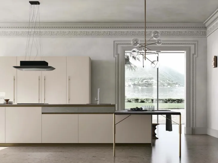 Cucina Moderna con isola Metropolis 04 di Stosa