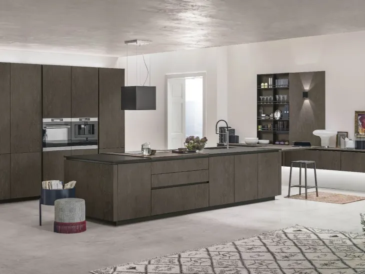 Cucina Moderna con isola Natural 10 di Stosa