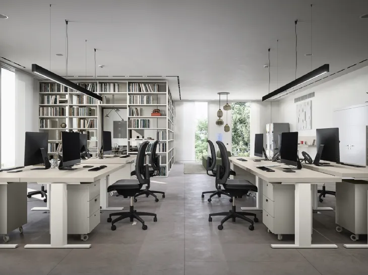 Sedia Operativa su ruote York di Cinquanta3